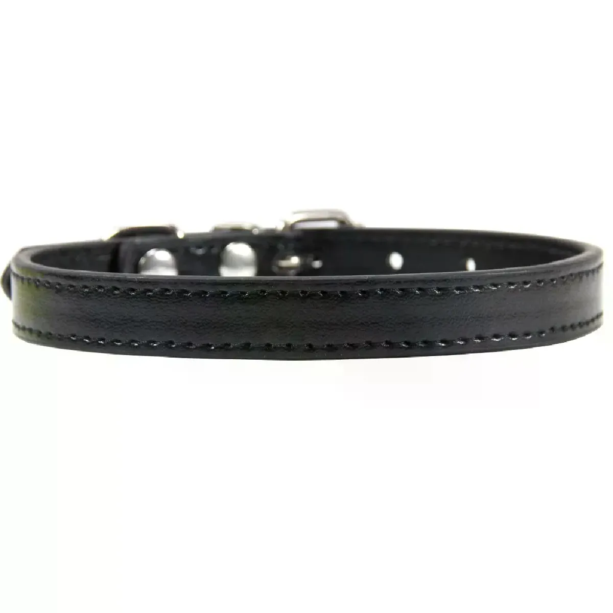 Collier en cuir coloré pour chiot et chat, collier mignon pour chaton, nom personnalisé, collier pour chat, fournitures pour chien, accessoires, harnais~00611