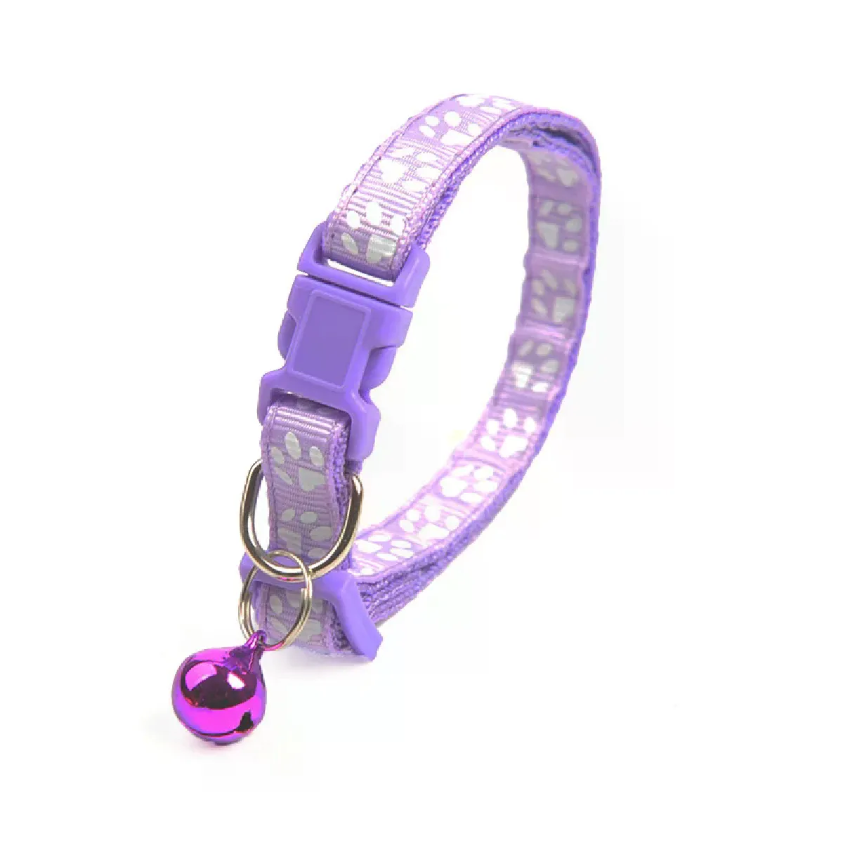 Comparer les prix de Collier à clochette coloré et mignon, boucle réglable, accessoire pour chat, accessoire pour animaux de compagnie, collier personnalisé pour chaton, accessoire pour petit chien~00413