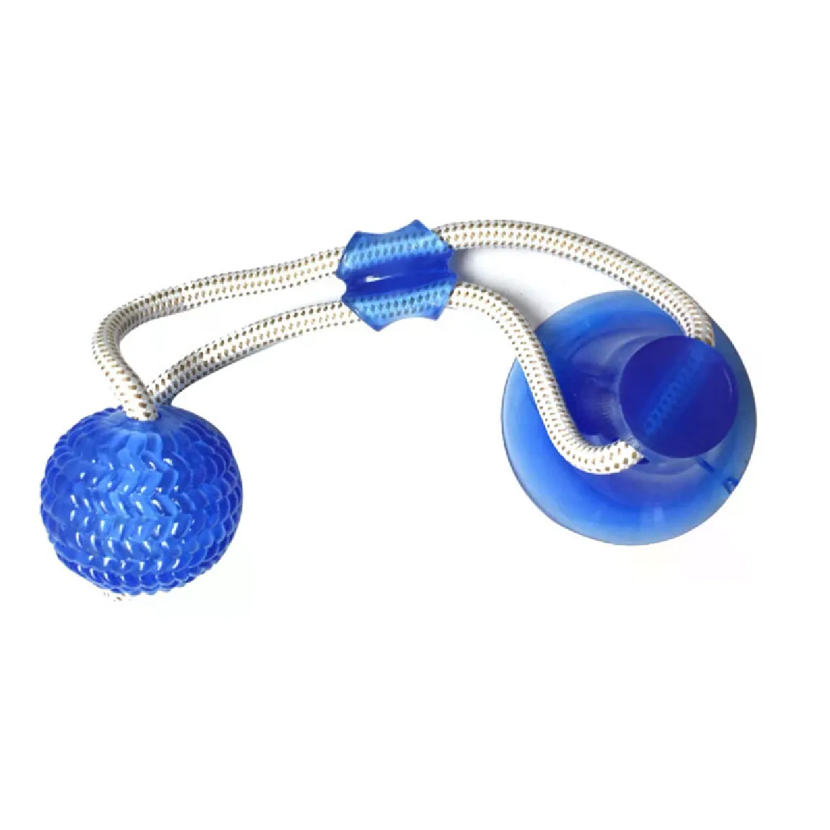 Meilleurs prix pour Jouets interactifs pour chiens, ventouses, balles en TPR, jouets pour molaires, cordes élastiques, nettoyage des dents, fournitures à mâcher~03613