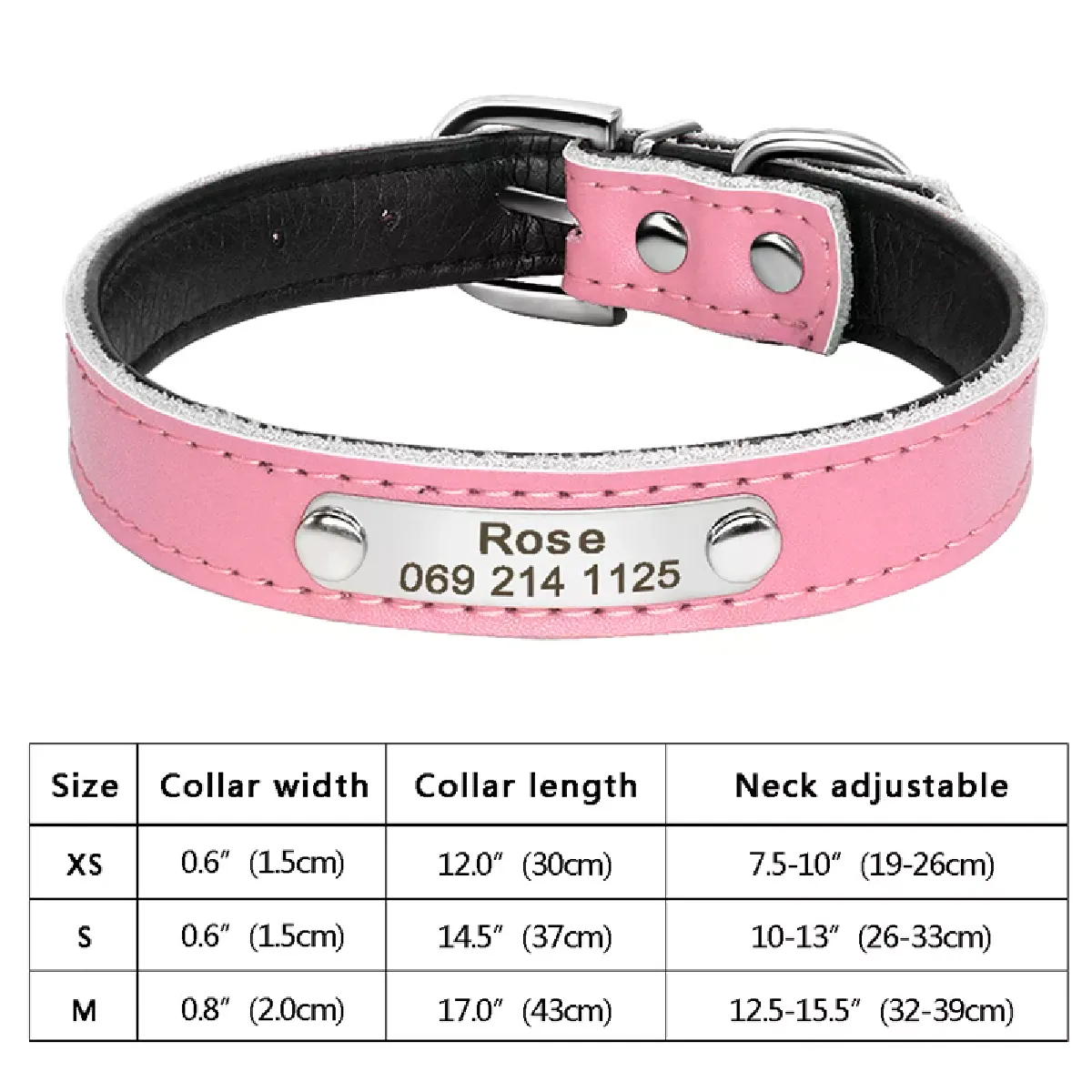 Collier personnalisé pour chien ou chat, réglable, avec cristal, anti-perte, en cuir, pour chiots et chats, nœud papillon, accessoires en strass~00738