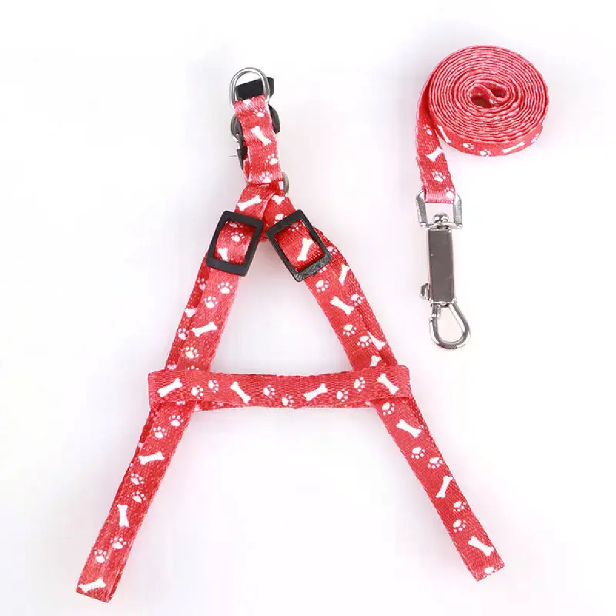 Meilleurs prix pour Collier à chevrons pour chat/chien, harnais réglable en nylon pour animaux de compagnie, écharpe pour chat, collier pour chat, fournitures pour animaux de compagnie, ceinture de sécurité~01572