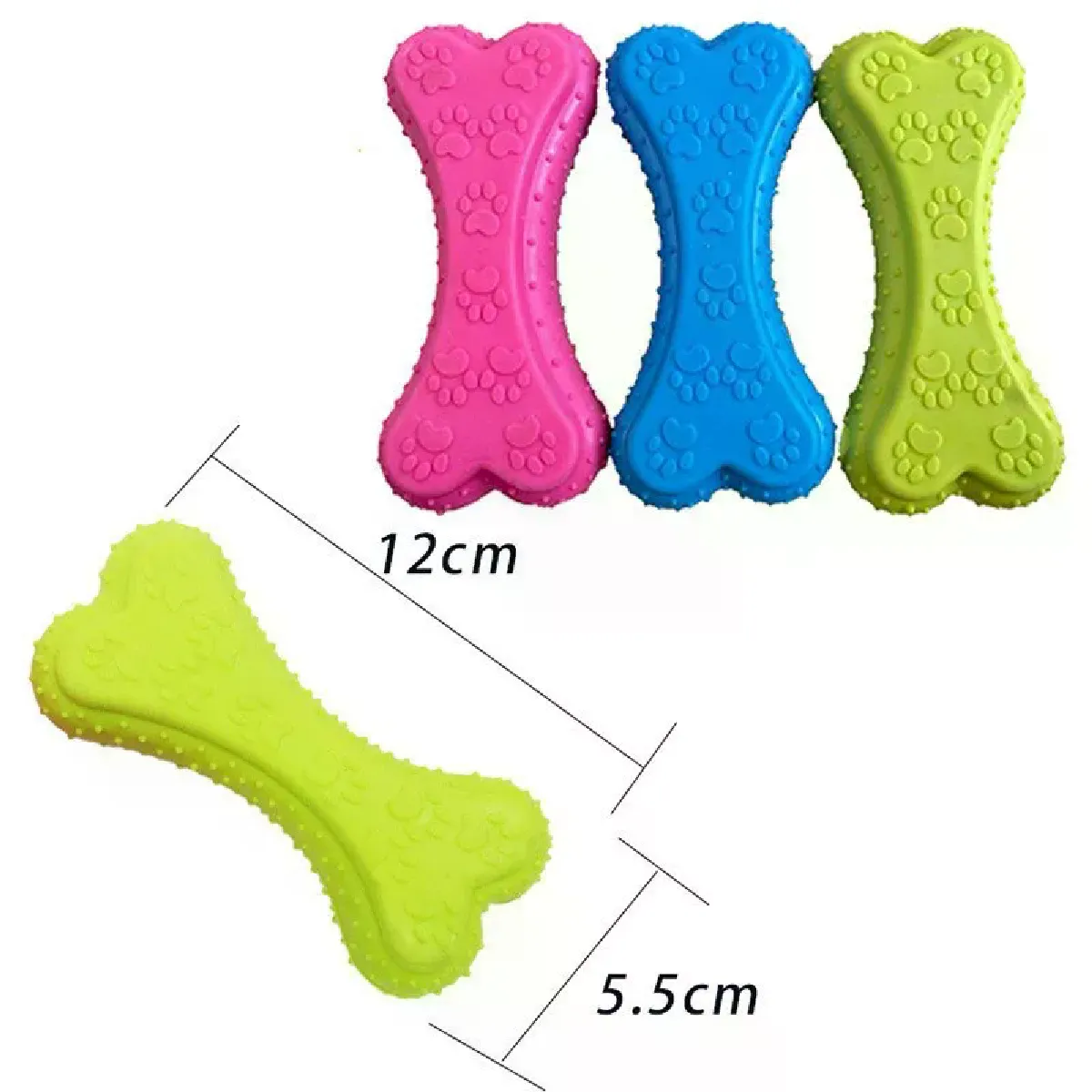 Comparer les prix de 1 jouet pour chien en TPR résistant aux morsures, à mâcher, bâton de nettoyage des dents molaires pour chiots, jouet interactif en forme d'ours en peluche, balle de dressage pour chiens, fournitures pour animaux de compagnie~02329