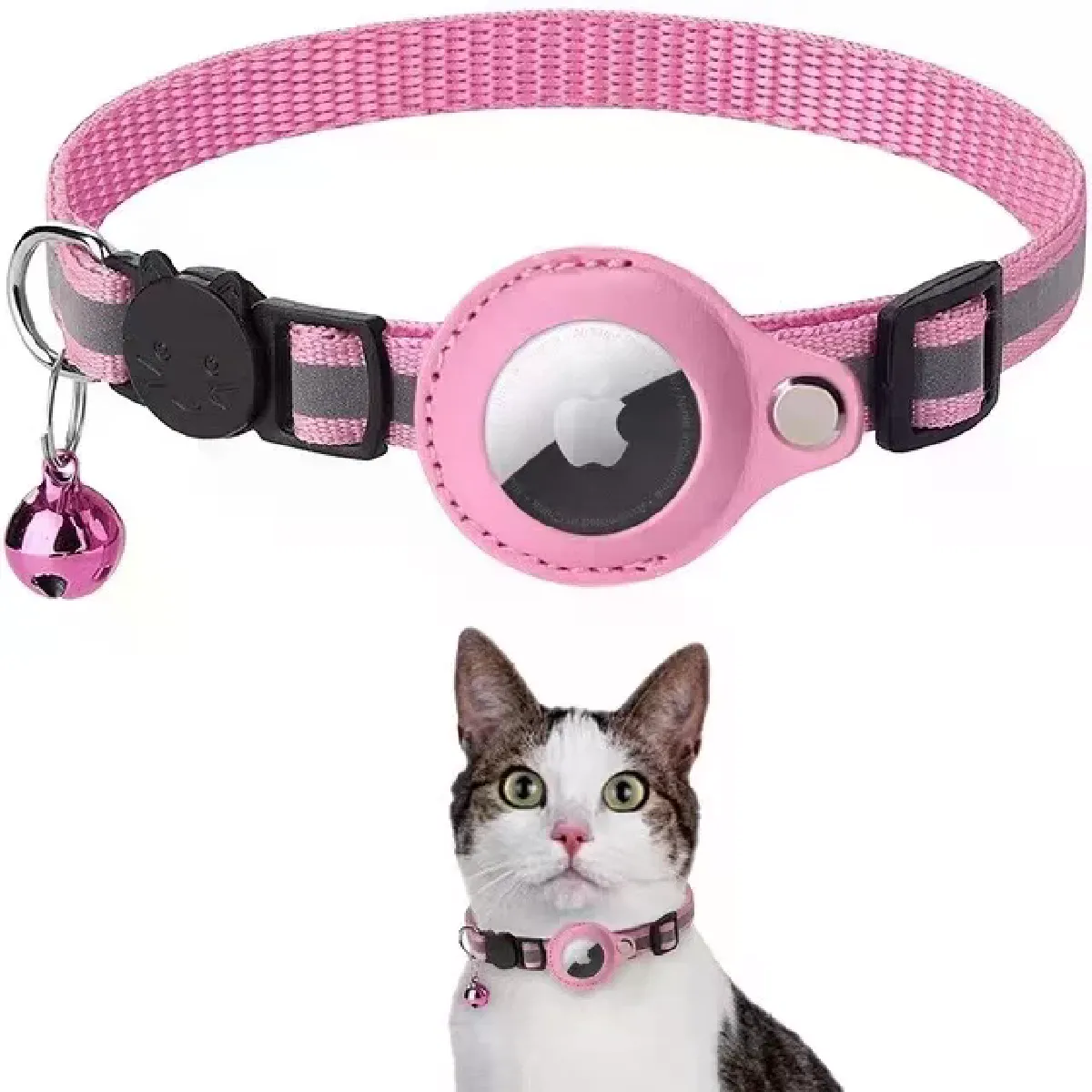 Comparer les prix de Nouveau traceur GPS pour animaux de compagnie, localisateur intelligent de marque pour chien, Bluetooth, détection d'animaux, émetteur personnel pour collier de chat, chien et oiseau~01427
