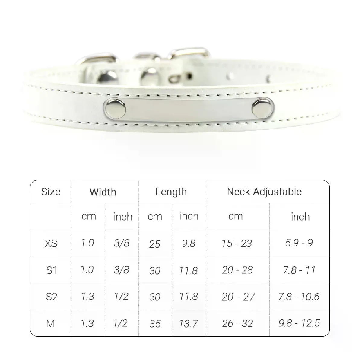 Comparer les prix de Collier pour chat en cuir PU, collier personnalisé pour chaton, gravure du nom de l'identification, sangle de cou pour animal de compagnie pour chat pour petits chiens, accessoires pour chiots, collier~01300