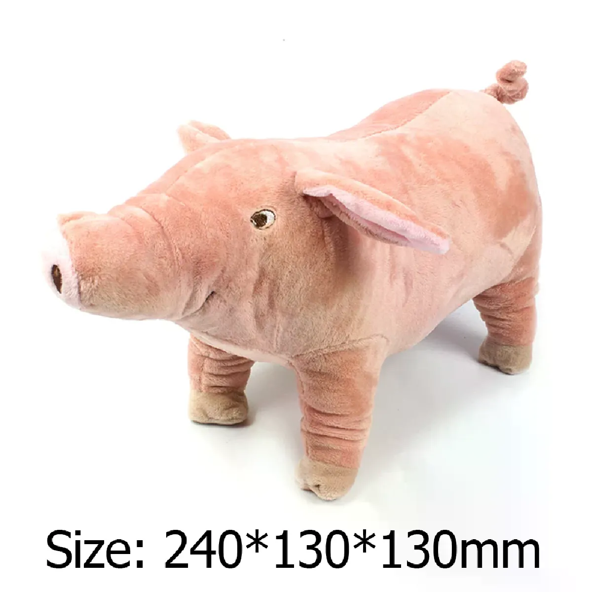 Meilleurs prix pour Poupée en forme de cochon/oie pour chien, jouet en peluche résistant aux morsures et au stress, idéal pour dormir~02820