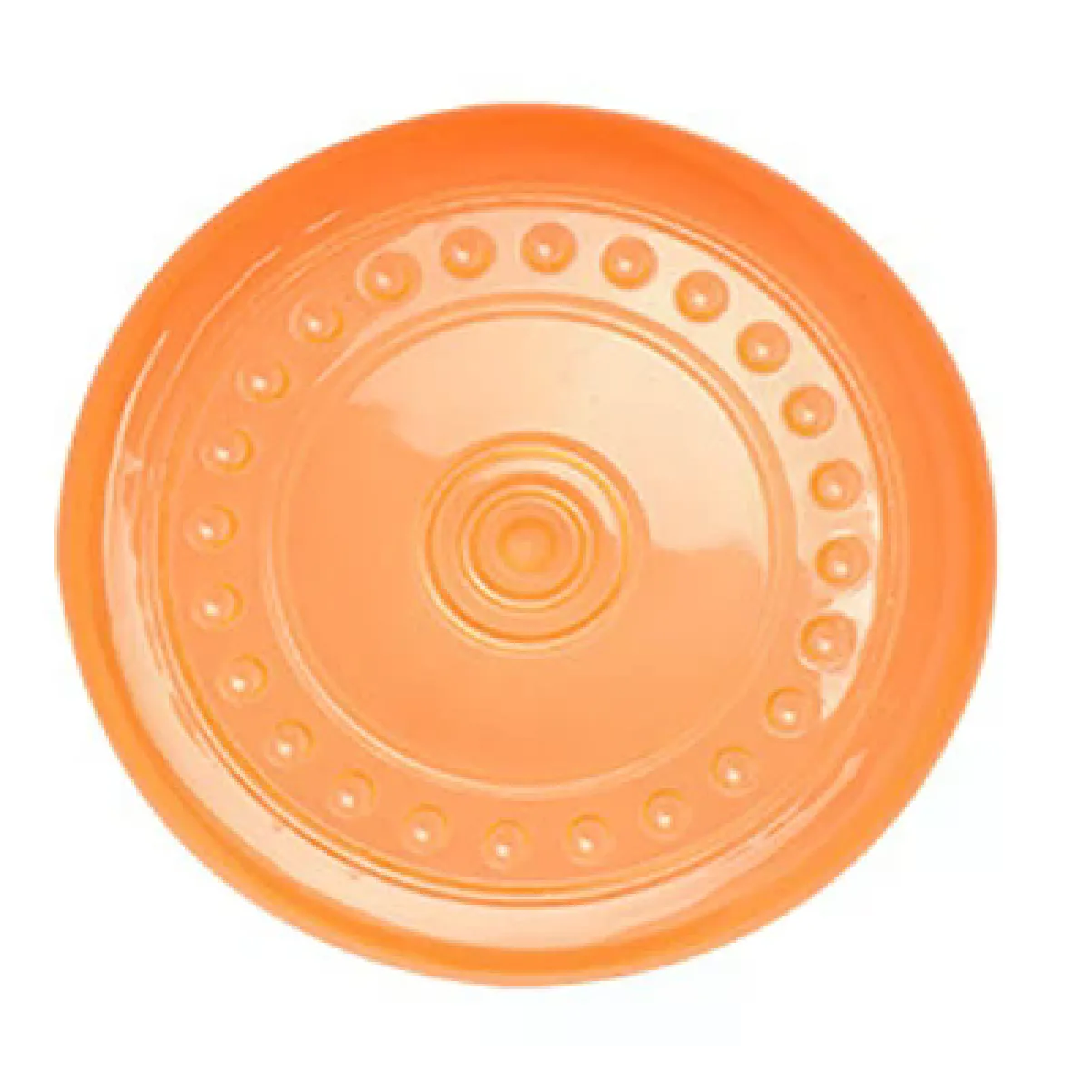 Meilleurs prix pour Disques volants amusants en caoutchouc souple pour chiens de petite, moyenne et grande taille, jouets d'entraînement agiles, frisbee résistant aux morsures~02915