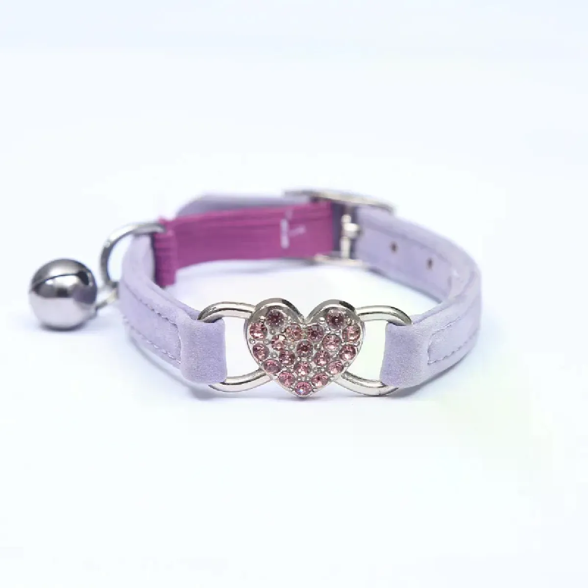 Meilleurs prix pour Collier mignon pour chaton, petit chiot, collier pour chat, nœud en velours, collier avec clochette pour chiens, chats, chihuahua, yorkshire~01186