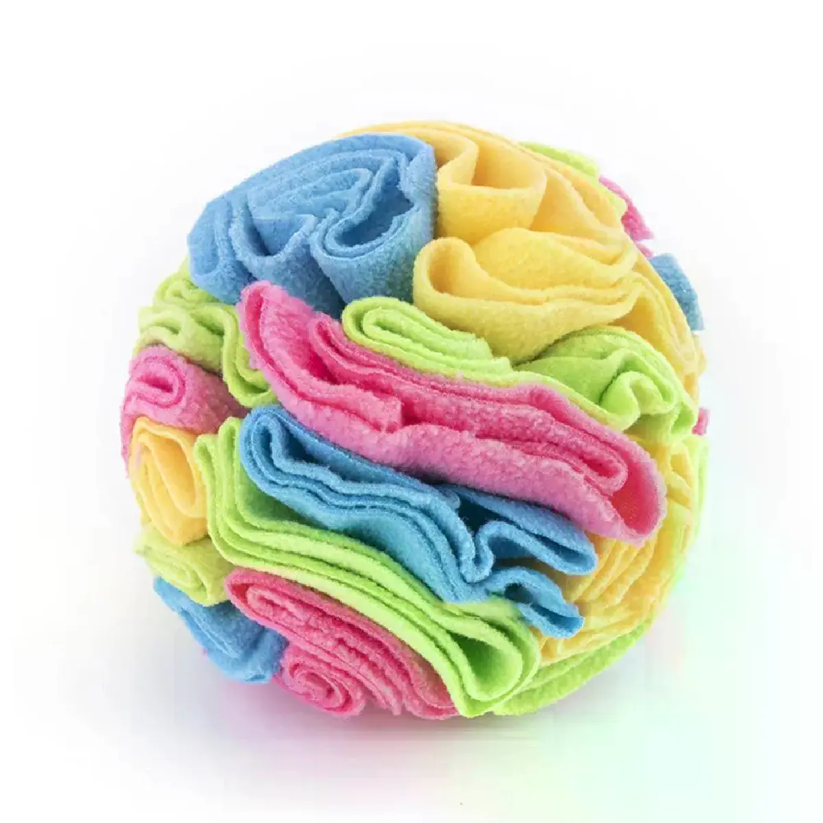 Comparer les prix de Jouet pour chien, balle puzzle colorée et pliable, jouet reniflant le nez, augmente le QI, apprentissage de la nourriture, jouet anti-stress pour manger lentement~03638