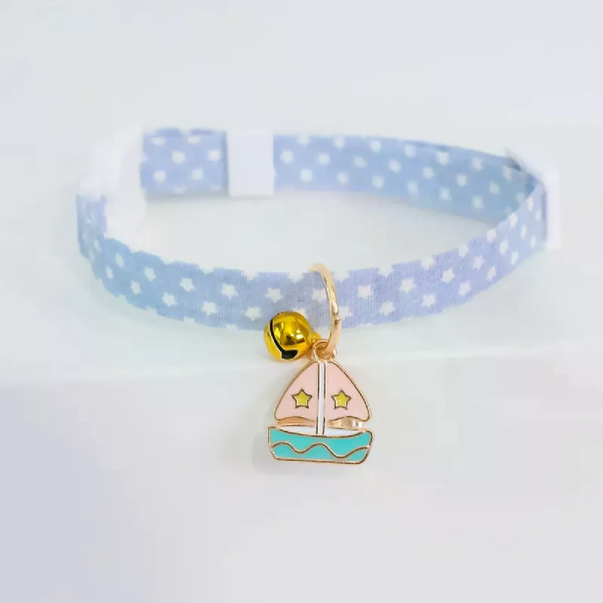 Collier réglable pour chaton avec clochette, collier détachable pour chat, collier pour chiot, fournitures pour chat, accessoires pour chat, 2022~00343