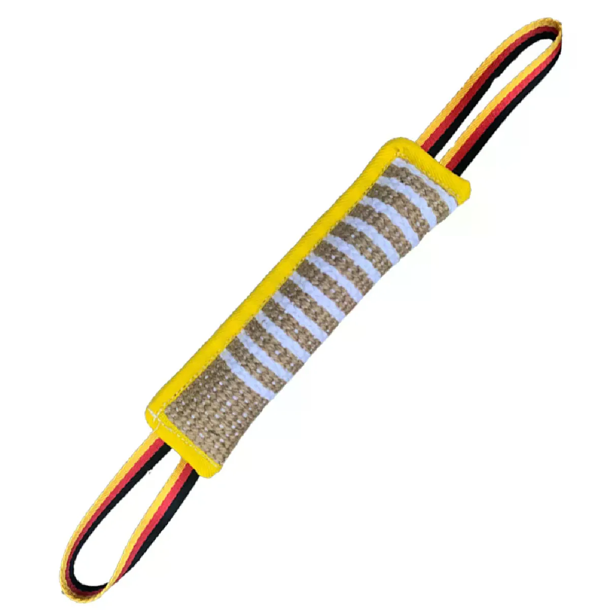 Comparer les prix de Jouet à tirer pour chien, coussin de morsure en jute rigide, équipement de dressage durable, jouet interactif pour chiots et grands chiens~02190