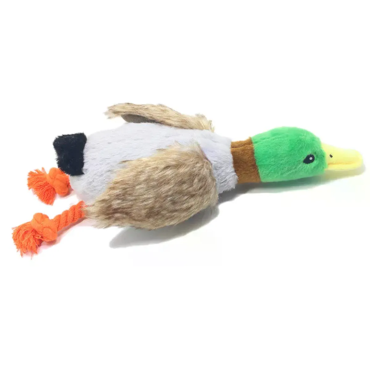 Comparer les prix de Jouet en peluche mignon pour animaux de compagnie, canard, sons d'animaux, jouet couineur pour chien, nettoyage des dents, corde à mâcher pour chiens de petite et moyenne taille, jouet interactif~02764