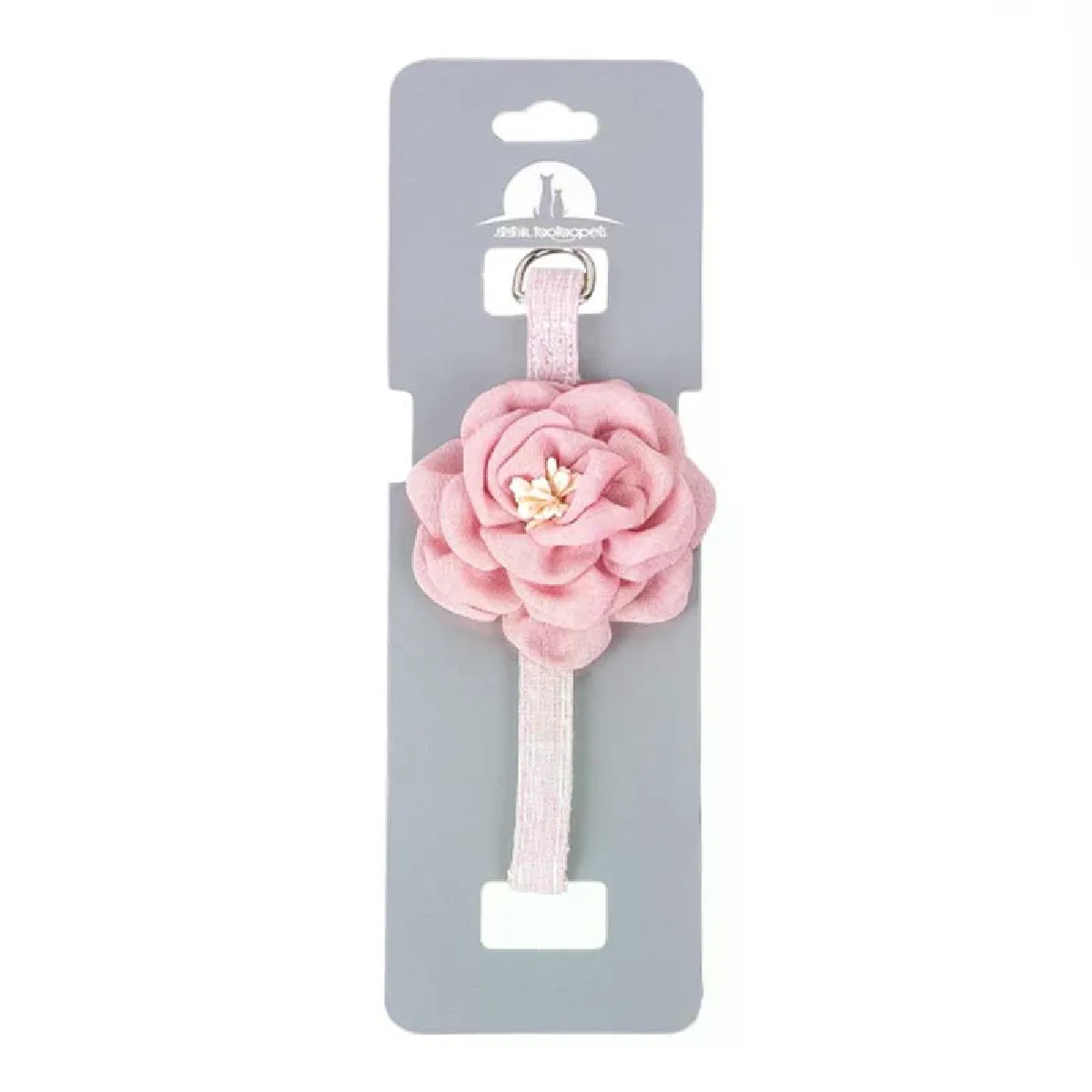 Collier pour chat réglable avec nœud papillon et bouton de sécurité floral, accessoire pour animaux de compagnie, cadeau pour chiot et chat~00588