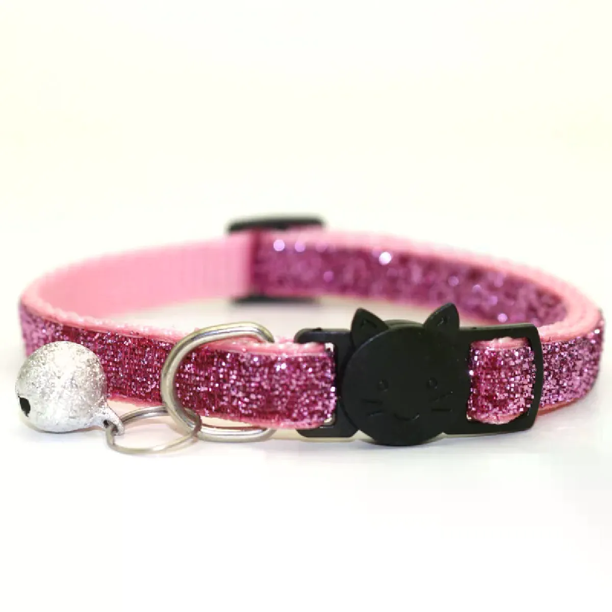 Collier pour chat 2022, couleurs réfléchissantes, anneau d'étanchéité détachable, clochette, produits pour animaux de compagnie, sécurité, flexible, réglable avec matériau souple~01793