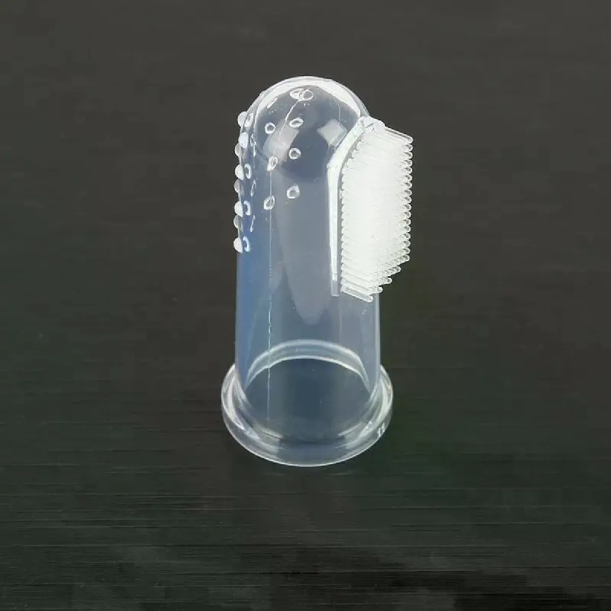 Meilleurs prix pour Brosse à dents pour animaux de compagnie, brosse à dents super douce pour animaux de compagnie, brosse pour chien, mauvaise haleine, tartre, outil de soins dentaires, nettoyage pour animaux de compagnie, fournitures en gel de silice~02435