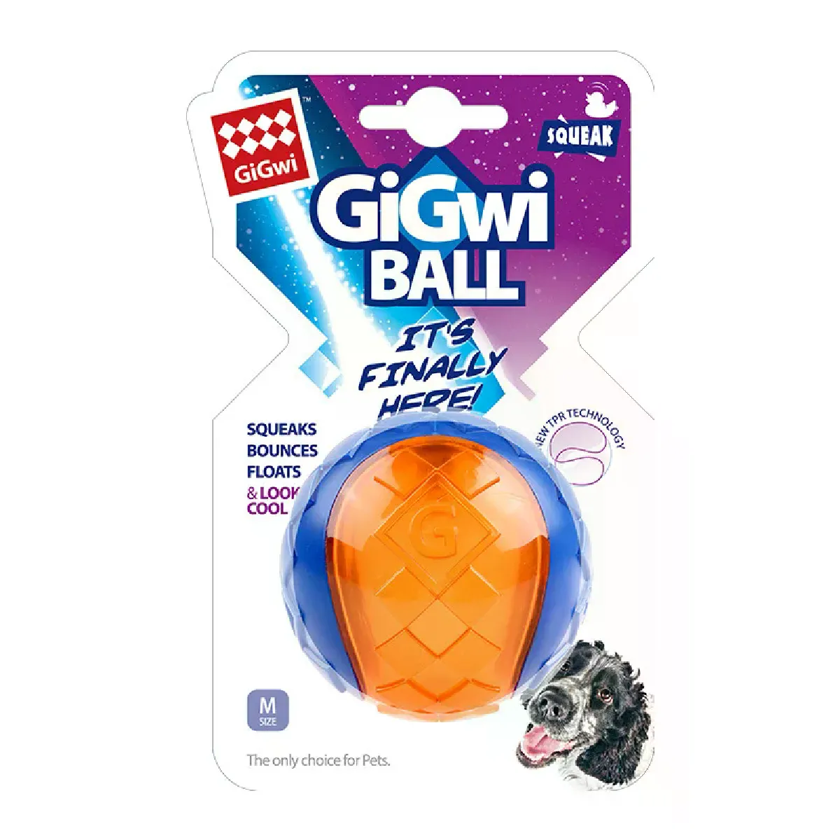Comparer les prix de Jouets interactifs pour chiens Gigwi Pet Toys G-Ball Series, balles couinantes de 6,35 cm, rebondissantes et de couleurs assorties pour chiens de petite et moyenne taille.~03812