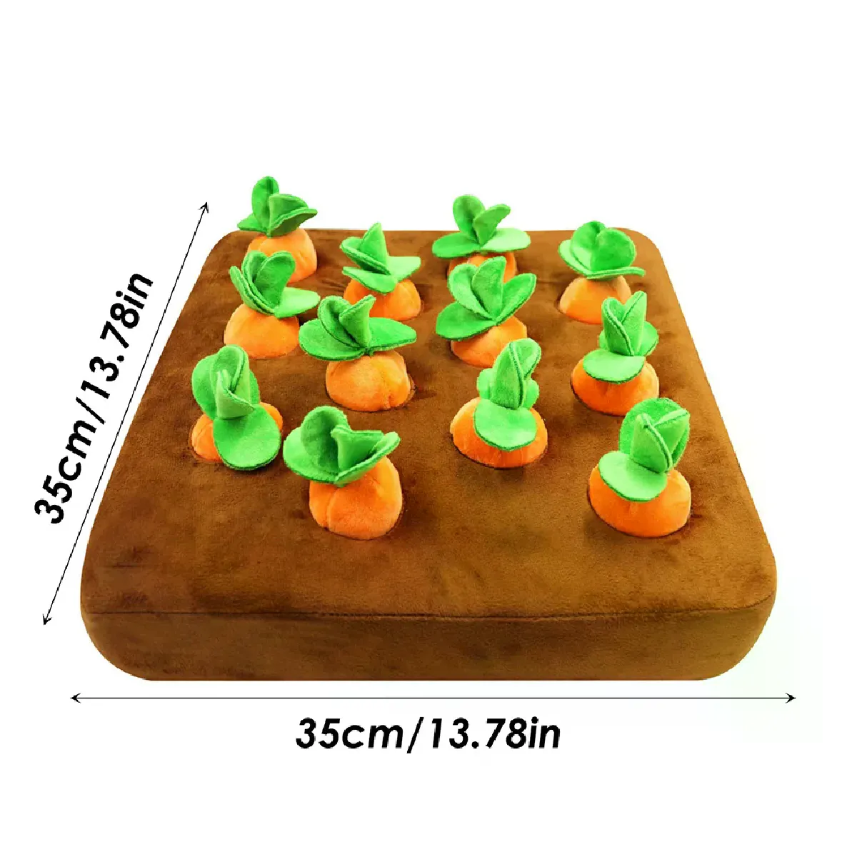 Meilleurs prix pour Lot de 12 jouets en peluche pour chien, motif carottes, cache-cache, ferme de carottes, jouet à renifler pour chiots et grands chiens~02456