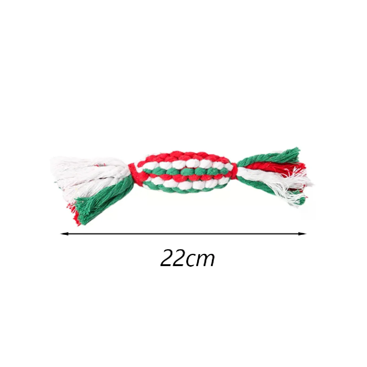 Comparer les prix de 1 jouet à mâcher résistant aux morsures pour petits chiens, nettoyage des dents, chiot, chat, boule à nœuds, jeux, mascottes, accessoires~02073