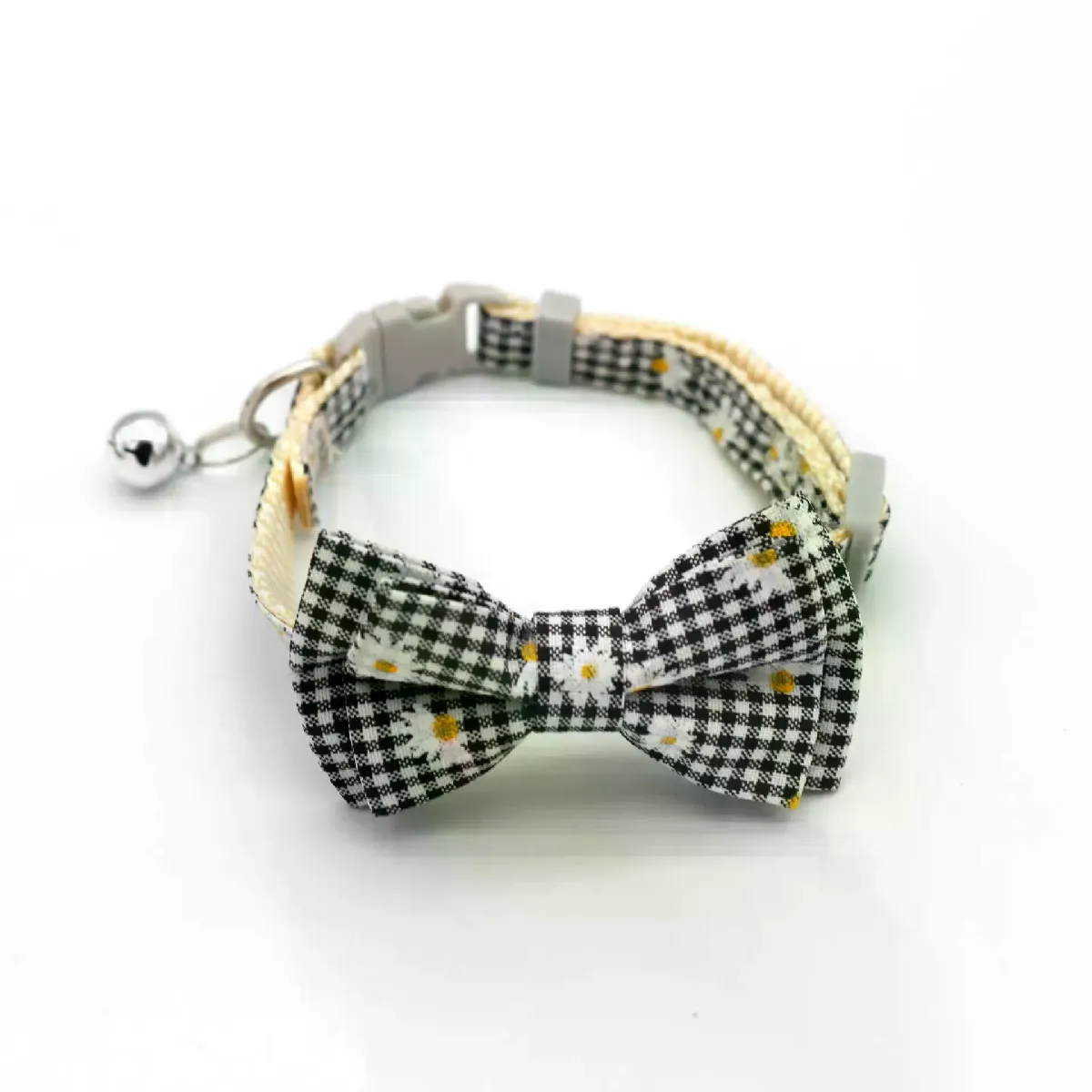 Meilleurs prix pour Collier mignon pour chaton, petit chiot, chat, chien, nœud papillon, collier avec clochette pour chien, chat, chihuahua, fournitures pour animaux de compagnie~01666