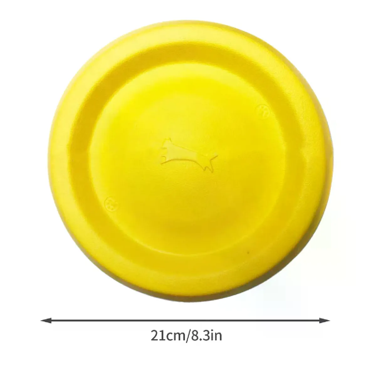 Meilleurs prix pour jouet d'entraînement pour chien en EVA résistant aux morsures, frisbee pour animaux de compagnie, jouet interactif à mâcher flottant pour grand chien~02597