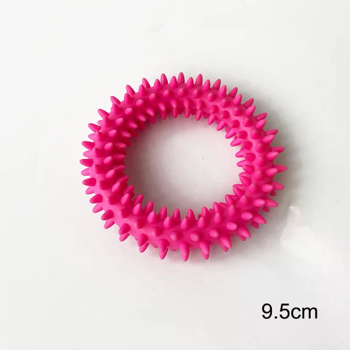 Meilleurs prix pour Jouets pour chiens de grande taille 18/27 cm, anneau d'entraînement interactif en EVA, résistant aux tractions, disques volants, jouet à mordre, cercle pour chien~05620