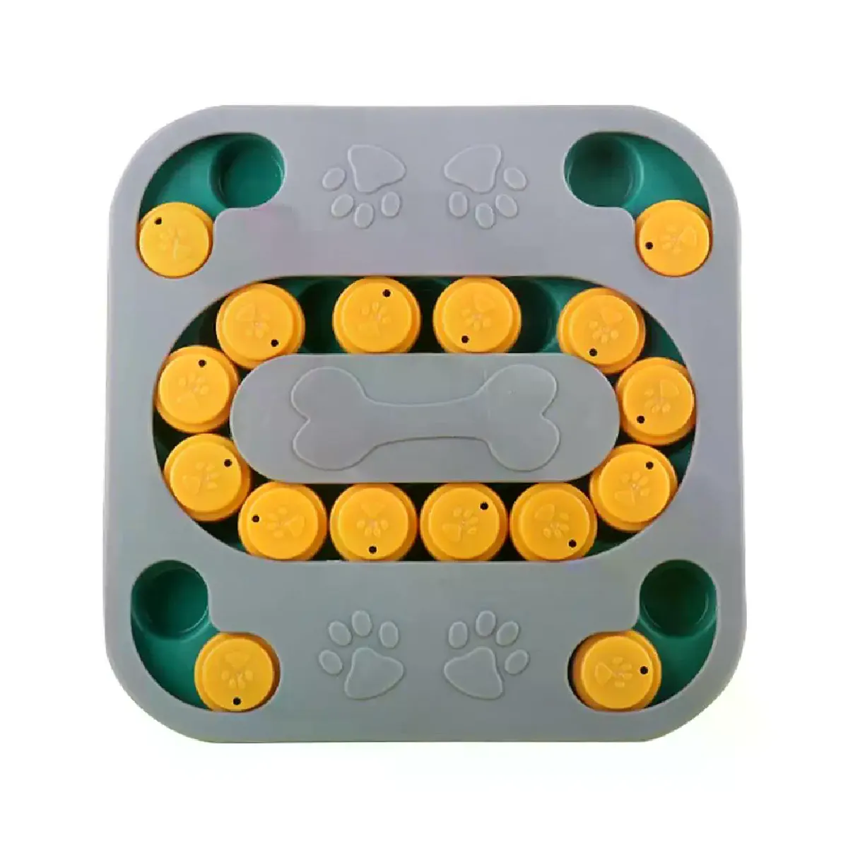 Comparer les prix de Puzzle pour chien, jouet pour chiot, gamelle pour chien, distributeur de nourriture, jouet interactif pour animaux de compagnie, pour l'enrichissement mental, formation, grand, intelligent~04842