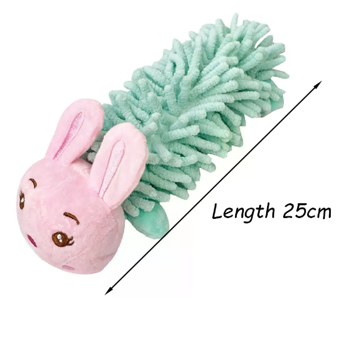 Comparer les prix de Jouet en peluche robuste pour chien, jouet à mâcher en forme d'animal mignon et couineur pour petits et moyens chiens, chihuahuas, huskys, outil de nettoyage des dents~05282