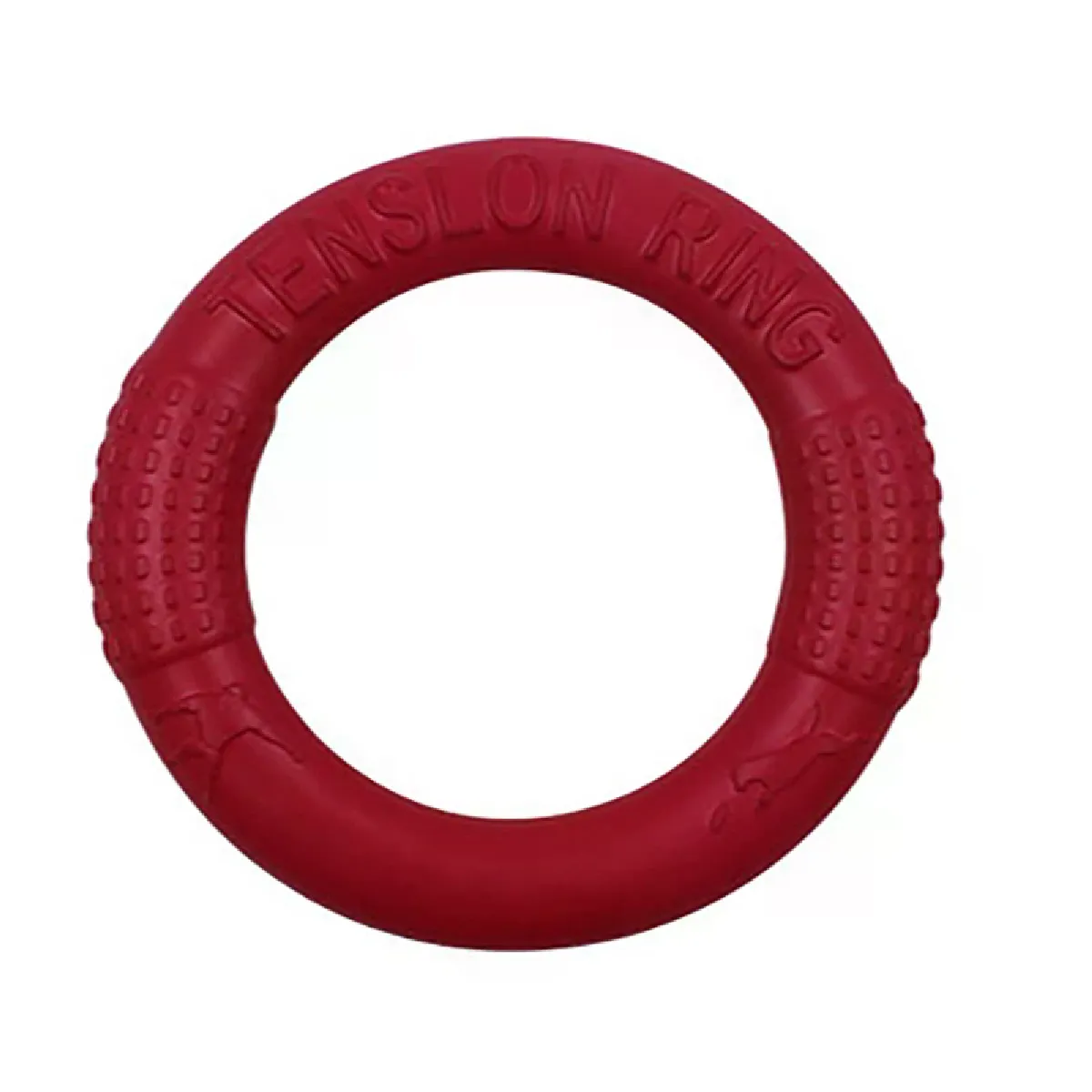 Meilleurs prix pour Jouets pour chiens EVA Pet Frisbee Training Ring Puller Anti-Bite Floating Animal Flying Discs Bite Toy Circle pour petits chiens Dog Toys Chewing~05463