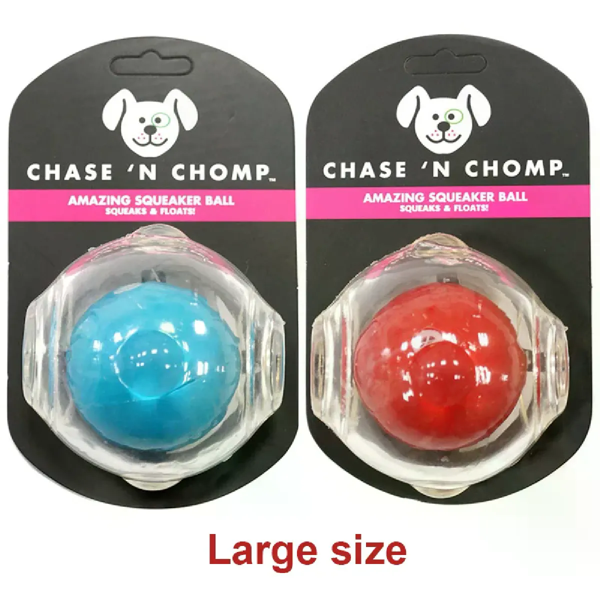 Comparer les prix de Jouet pour chien CAITEC incroyable balle couinante durable flottante rebondissante résistante aux morsures idéale pour lancer chasser chercher de la nourriture pour chien de taille moyenne et grande~04553