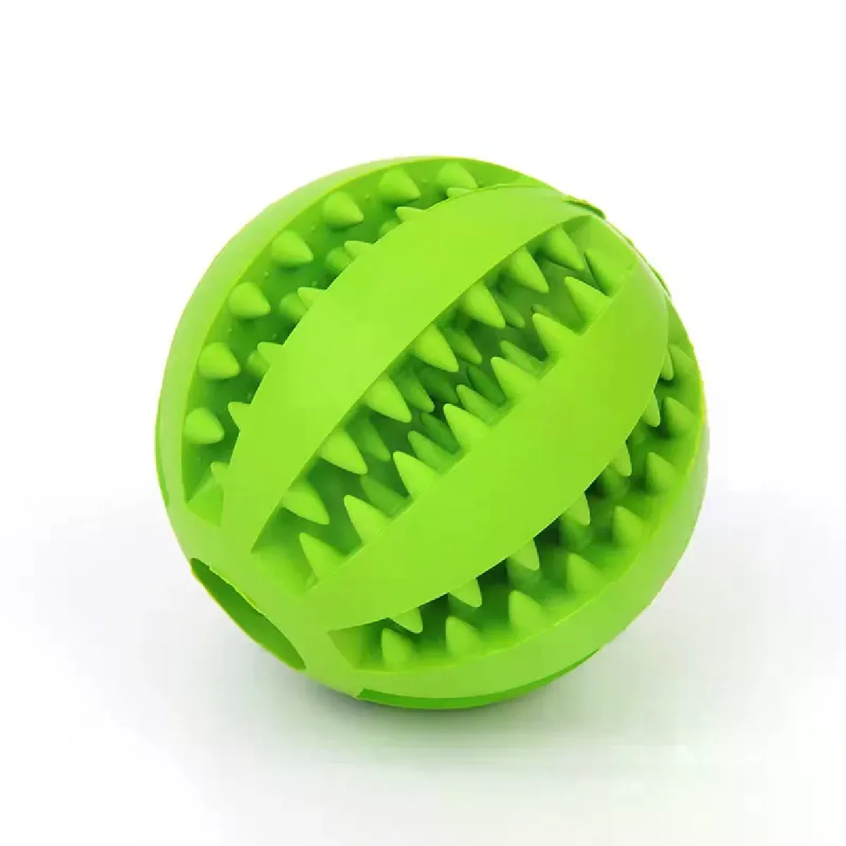 Meilleurs prix pour Jouets pour chiens en caoutchouc naturel, balles de nettoyage des dents, balles interactives extra-résistantes et élastiques de 5 cm pour produits pour animaux de compagnie~04799