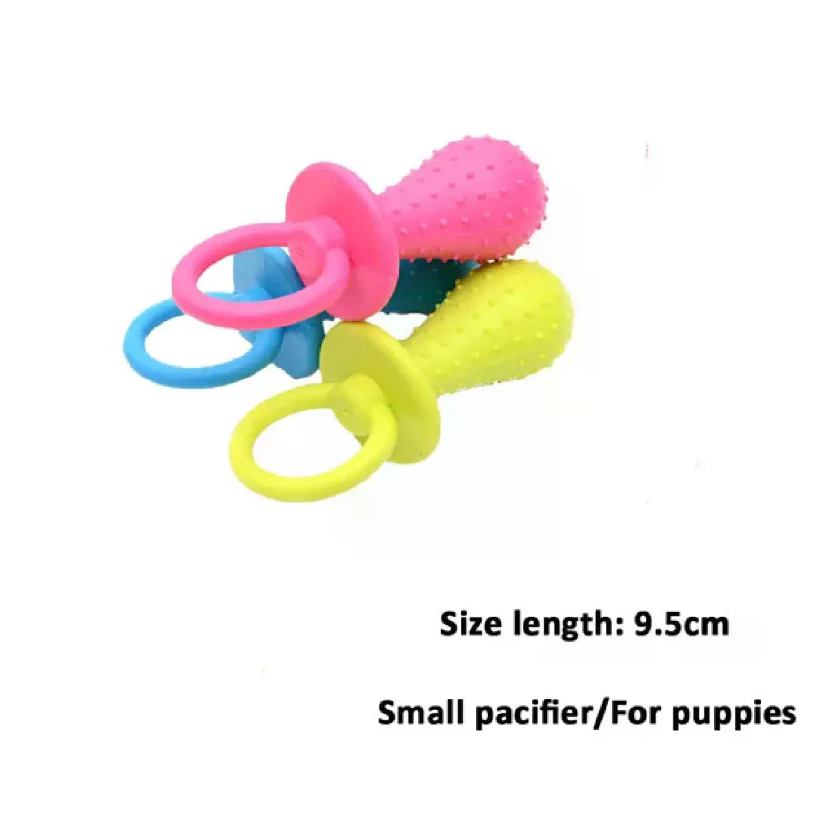 Comparer les prix de Jouets pour petits chiens, anneau de sucette en caoutchouc, résistant aux morsures, nettoyage des dents des chiots, jouets d'entraînement à la mastication, fournitures pour animaux de compagnie~05573