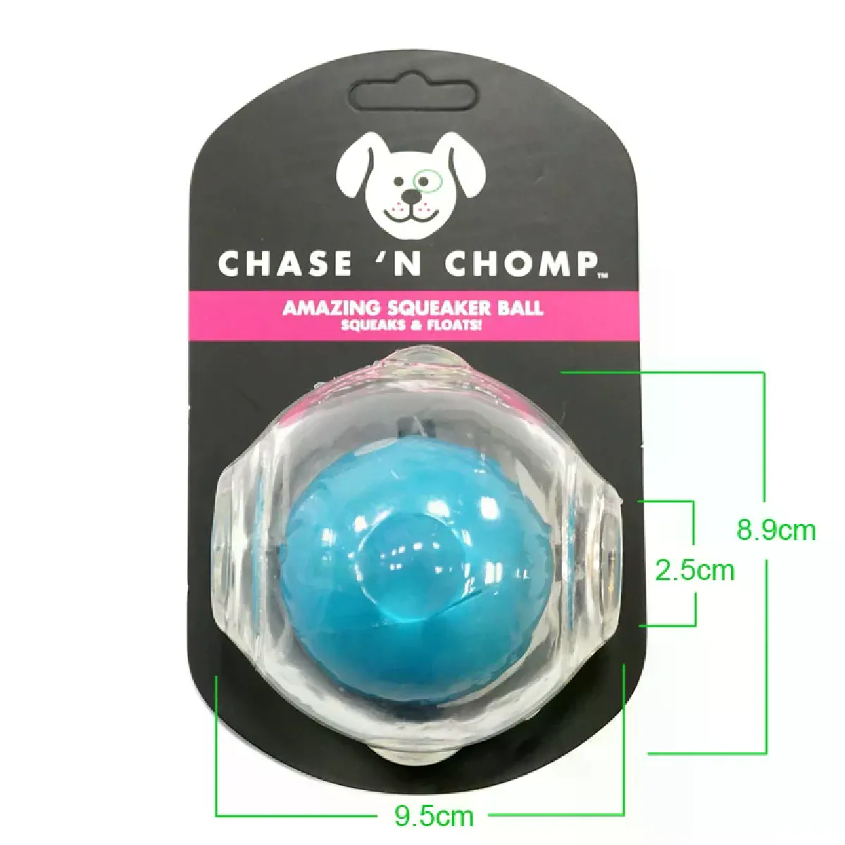 Comparer les prix de Jouet pour chien CAITEC incroyable balle couinante durable flottante rebondissante résistante aux morsures idéale pour lancer chasser chercher de la nourriture pour chien de taille moyenne et grande~04547