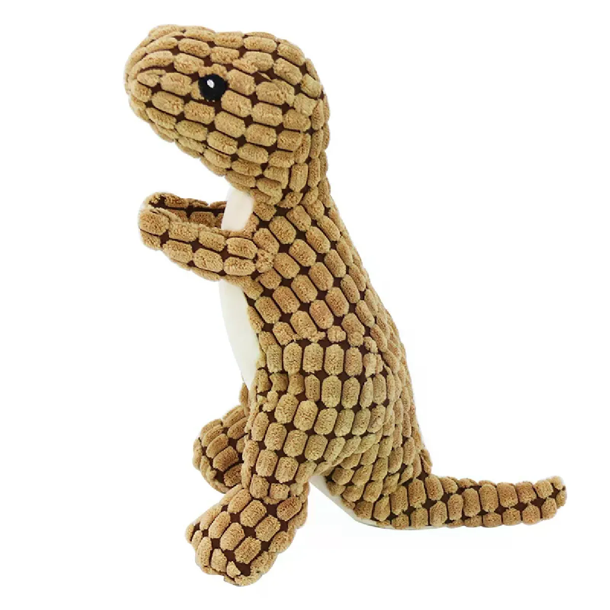 Comparer les prix de Jouet vocal en laine de maïs, dinosaure amusant à mâcher pour chien, adapté à l'exercice, simulation d'animal, chihuahua~05326