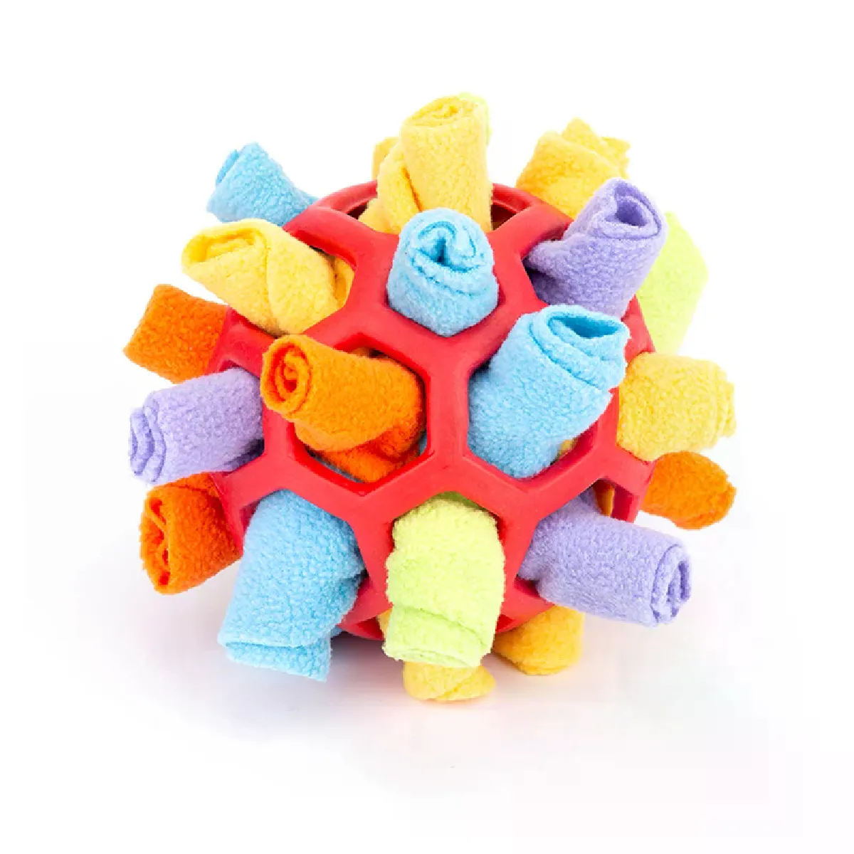 Meilleurs prix pour Puzzles interactifs pour chiens encourageant les compétences naturelles de recherche de nourriture Balle jouet portable Bol pour chien Jouets éducatifs~05395