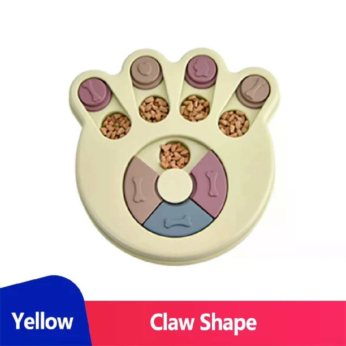 Jouets d'alimentation pour chiens de grande taille, jouets interactifs pour chiens, jouets pour chiens de petite taille, jouets éducatifs pour chiens de petite taille, accessoires pour chiens.~04356