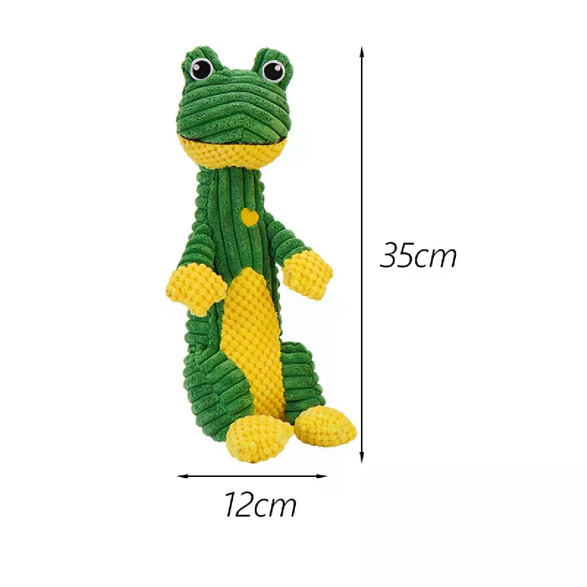 Meilleurs prix pour Jouet couineur en peluche en forme de dinosaure pour gros chien, jouet à mâcher pour nettoyer les dents du chien, jeu pour bouledogue français, accessoires pour animaux de compagnie~07357