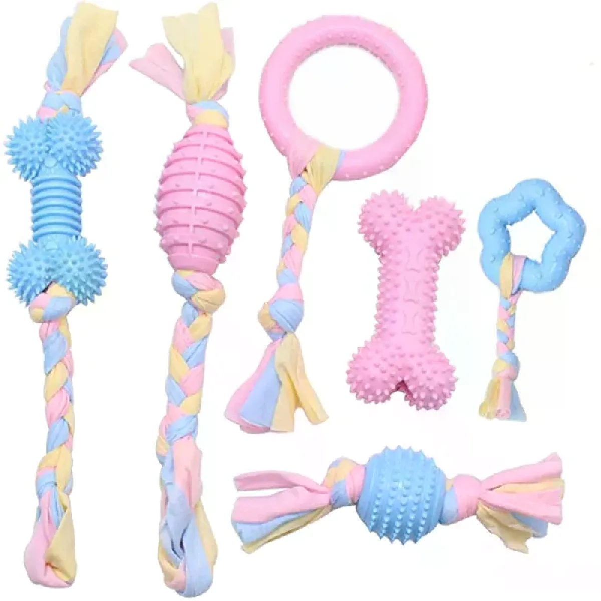 Meilleurs prix pour Jouets pour Chihuahua, jouets de dentition pour chiots, jouets de nettoyage pour chiens, jouets en TPR pour petits chiens, accessoires pour bouledogue français, jouet mignon pour chien~04538
