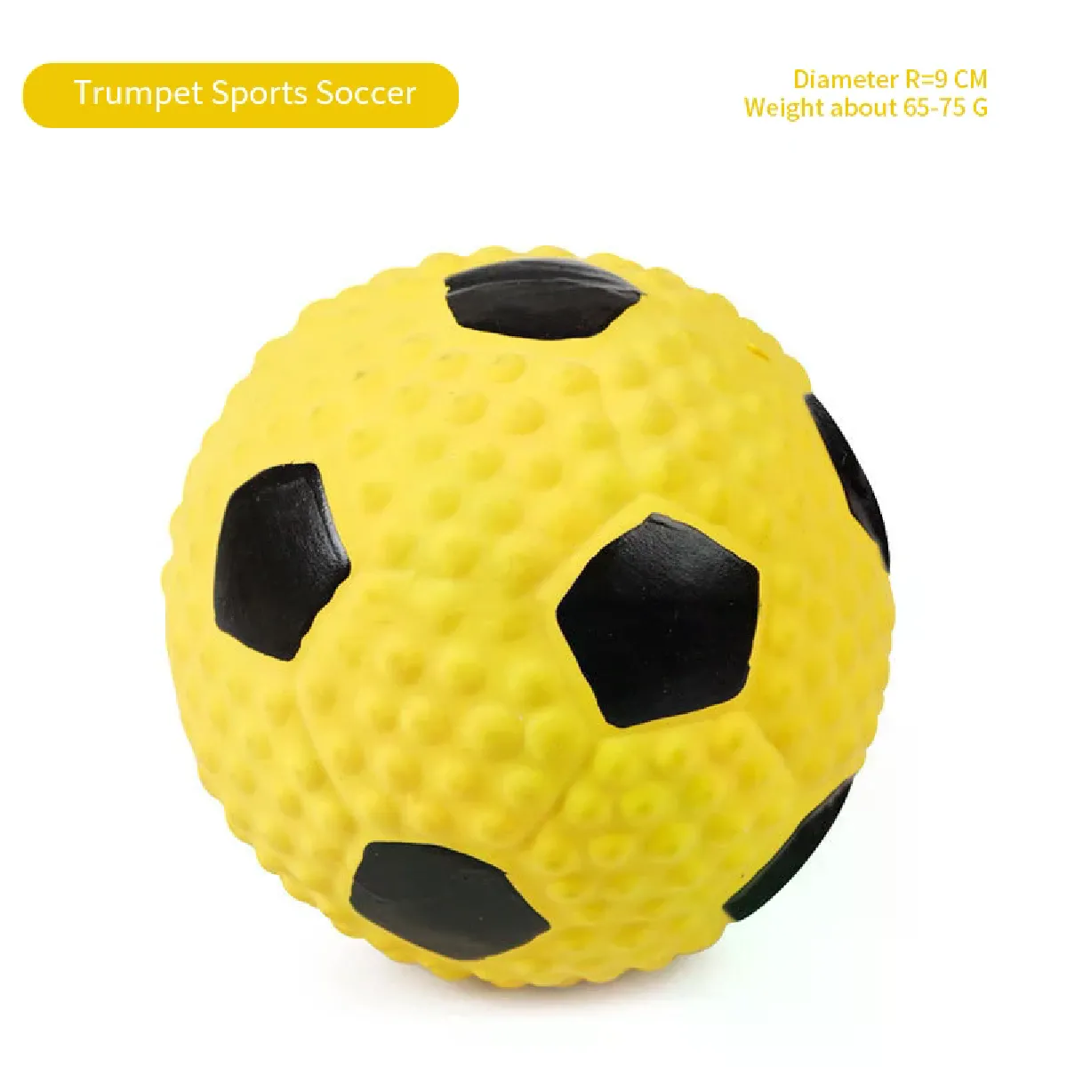 Meilleurs prix pour Balle en latex pour chien, jouet de football en coton hautement élastique, pour petits chiens, jouet sonore à mâcher, fournitures pour animaux de compagnie, tendance 2022~05298