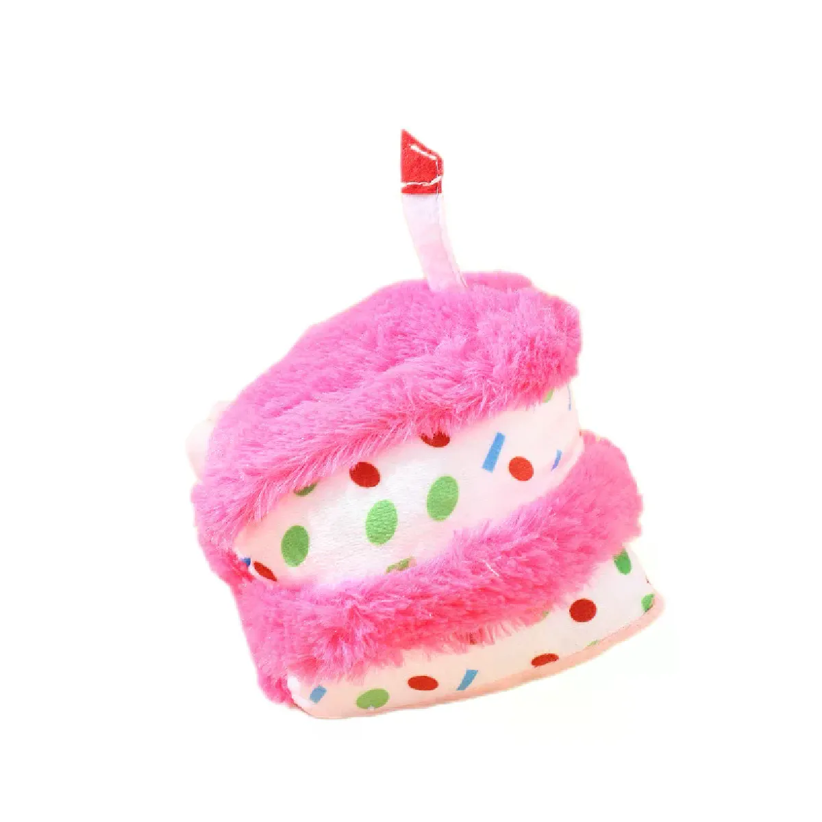 Comparer les prix de Jouet en peluche pour chien, gâteau d'anniversaire pour chiot, jouet couineur, jeu interactif, anneau de dentition résistant aux morsures, chapeau de naissance en peluche, fournitures pour animaux de compagnie~04091