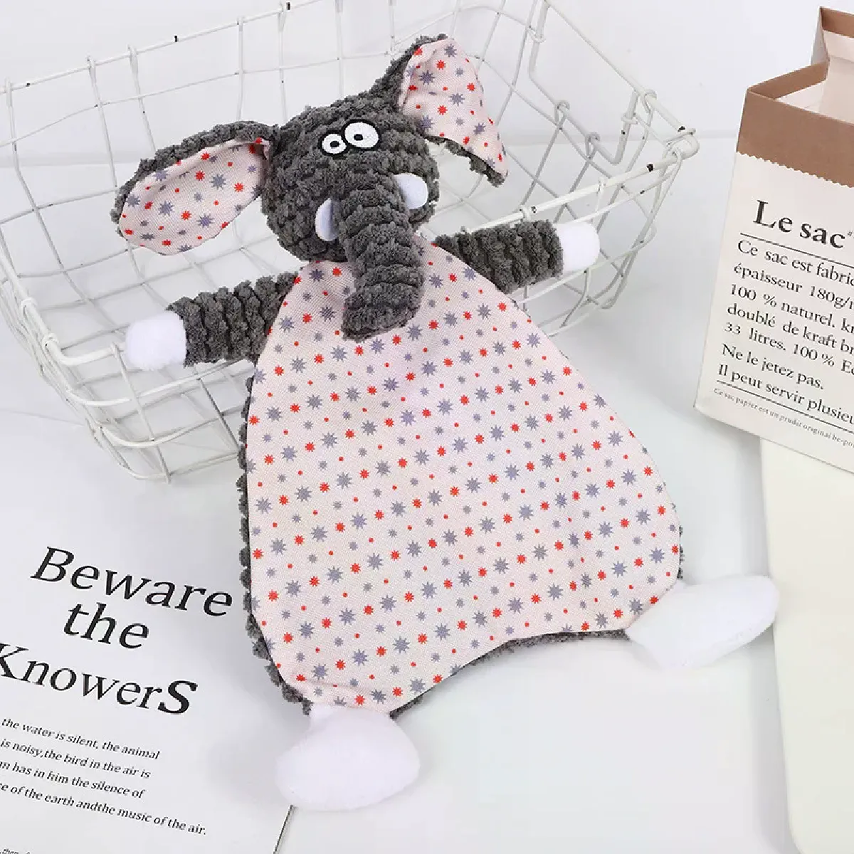 Meilleurs prix pour Jouets en papier pour chien, jouet amusant pour animaux de compagnie, nettoyage des dents, mâcher, résistant aux morsures, peluche en forme d'animal, fournitures pour animaux de compagnie, jouets d'entraînement~07564