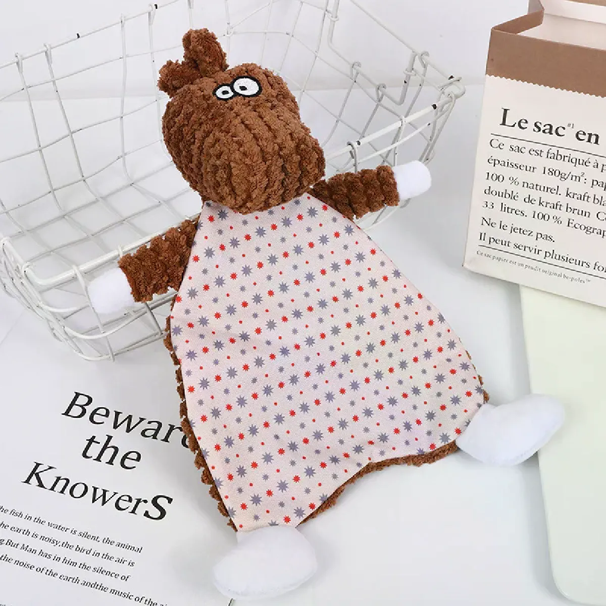 Comparer les prix de Jouets en papier pour chien, jouet amusant pour animaux de compagnie, nettoyage des dents, mâcher, résistant aux morsures, peluche en forme d'animal, fournitures pour animaux de compagnie, jouets d'entraînement~07764