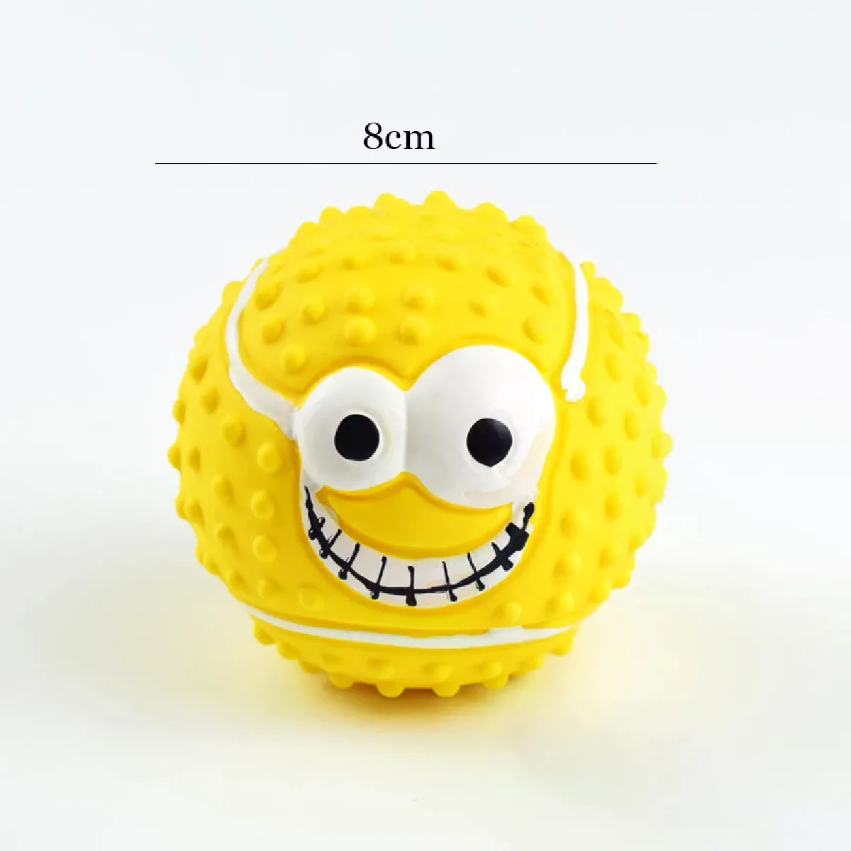 Comparer les prix de Jouets pour animaux de compagnie qui couinent, balle en caoutchouc à mâcher pour chien, nettoyage des dents, jouets pour chiens résistants aux morsures, fournitures pour animaux de compagnie~06469