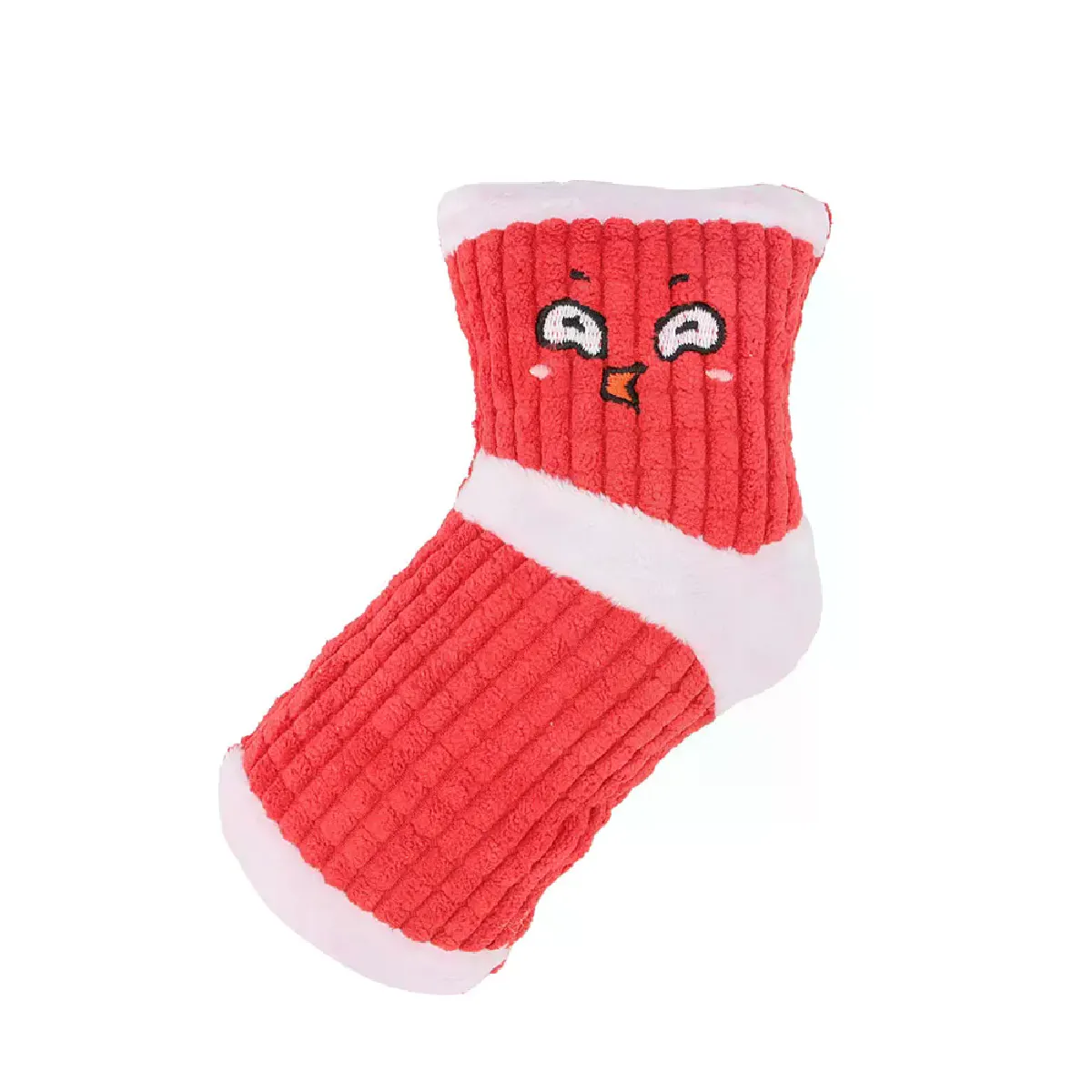 Comparer les prix de Jouet mignon pour animaux de compagnie, chaussettes amusantes et mignonnes, couineur, molaire, polaire, chaton, collier pour chien, mâcher, nettoyage des dents, son doux, peluche, jouets pour chiens et chats, fournitures pour animaux de compagnie~06107