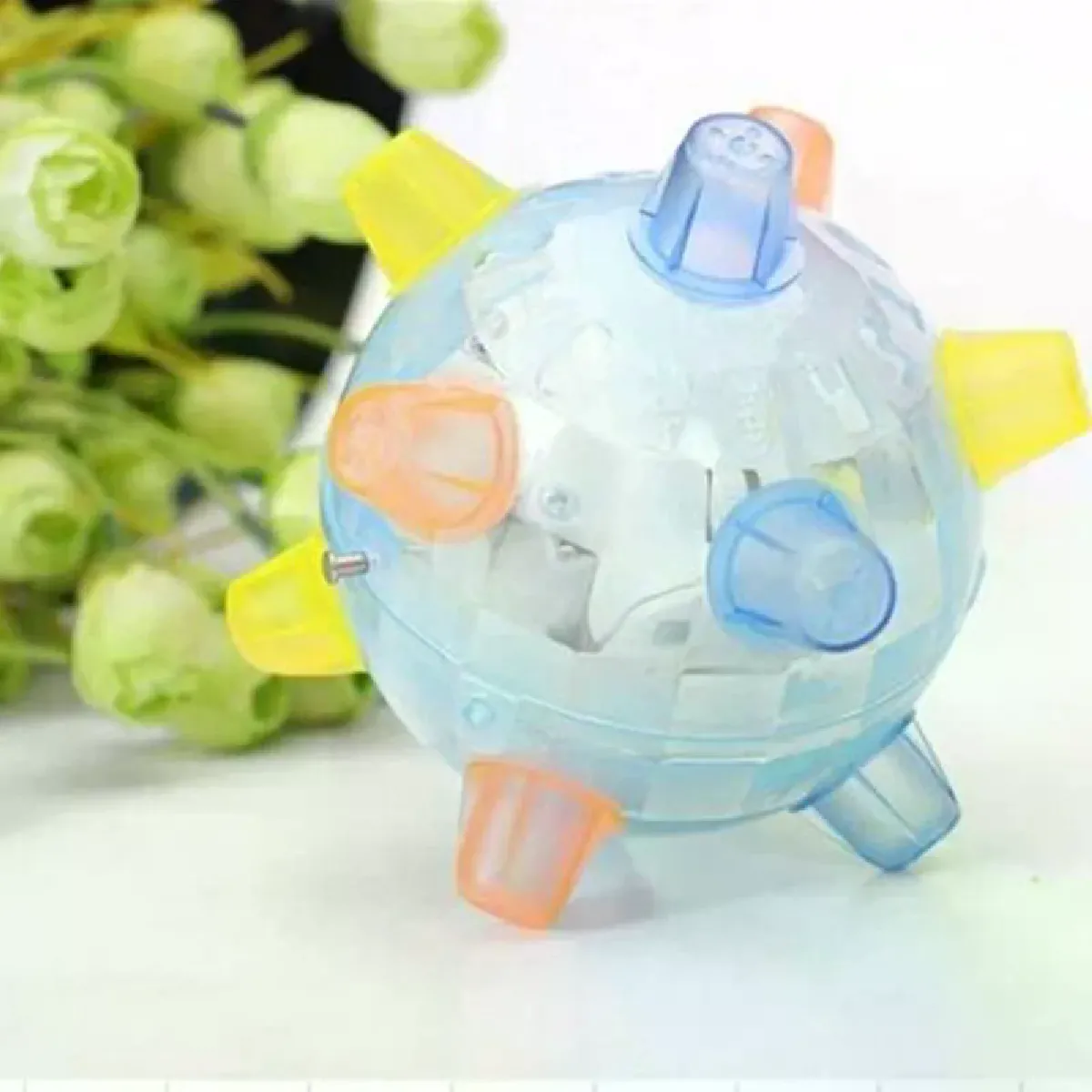 Meilleurs prix pour 1 balle clignotante pour chien, jouet pour enfants, LED, saut, jongle, football fou, amusant et coloré~06074