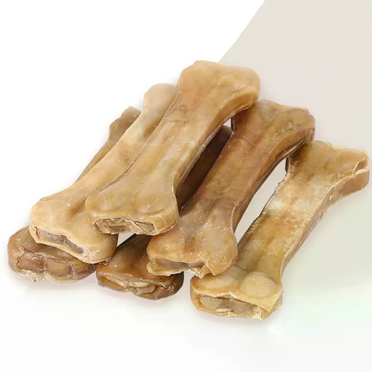 Comparer les prix de Os molaire en cuir de vache de 5,1 cm, 9,5 cm, 15,2 cm, 20,3 cm, bâtonnet pour nettoyer les dents, jouets à mâcher pour chien, friandises naturelles non toxiques, jouets durables pour animaux de compagnie~07122