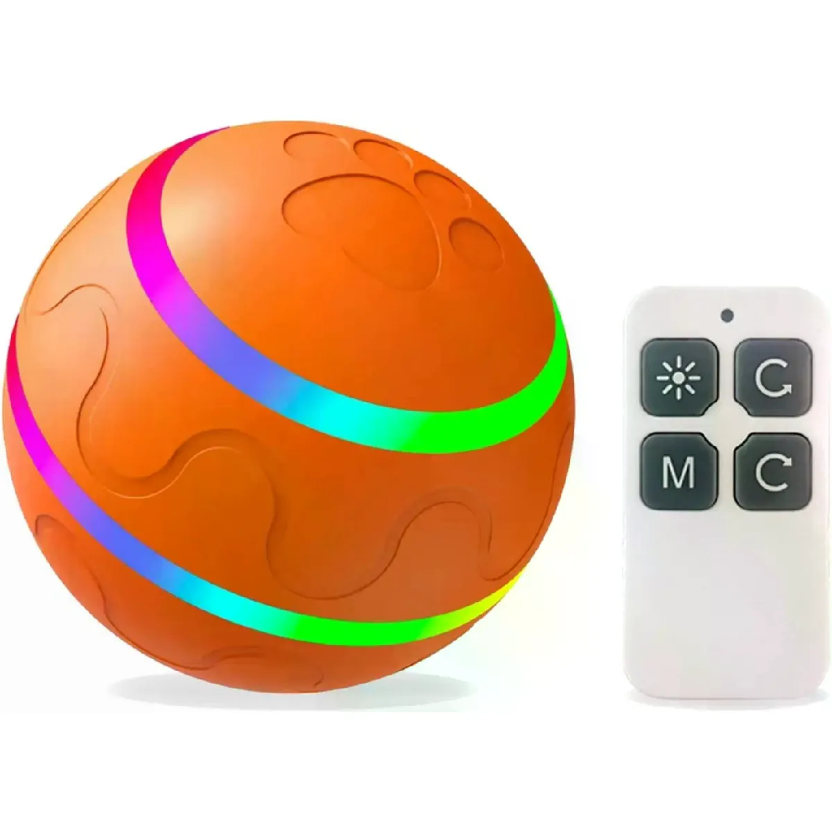 Meilleurs prix pour Balles interactives intelligentes pour chiens, jouet à mâcher télécommandé pour chiens agressifs, autonomie de 4 heures.~04190