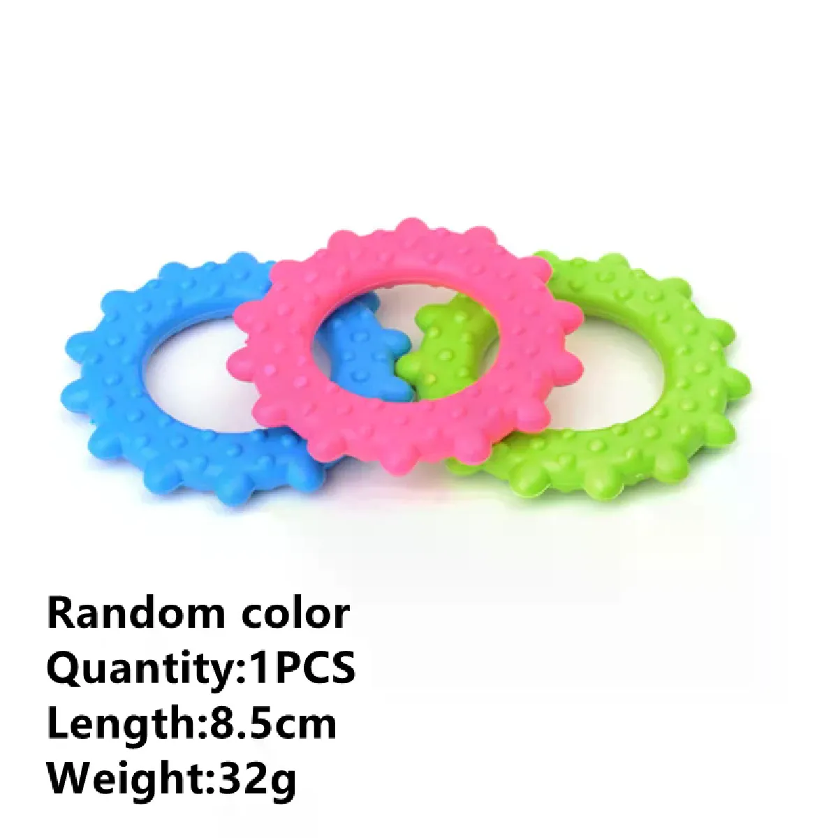 Meilleurs prix pour 1 jouet pour animaux de compagnie pour petits chiens, en caoutchouc, résistant aux morsures, nettoyage des dents, mastication, entraînement, fournitures pour animaux de compagnie, chiots, chiens, chats~04635