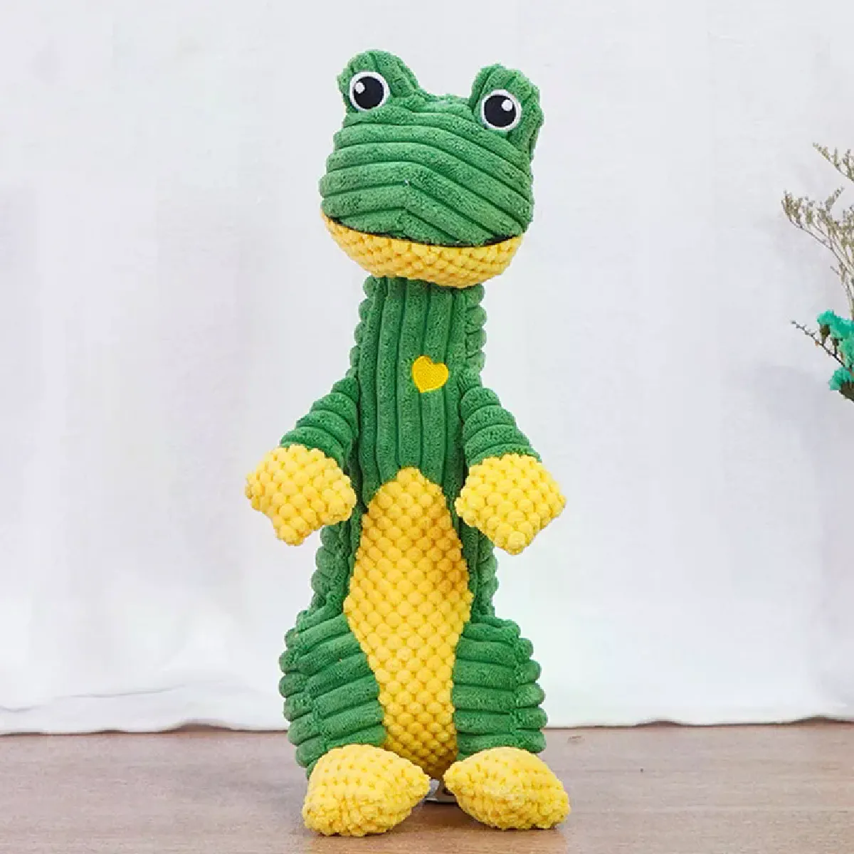 Comparer les prix de Jouet en peluche pour chiots et gros chiens, couineur, accessoire pour chiens de taille moyenne et grande, nettoyage des dents, dinosaure~07719