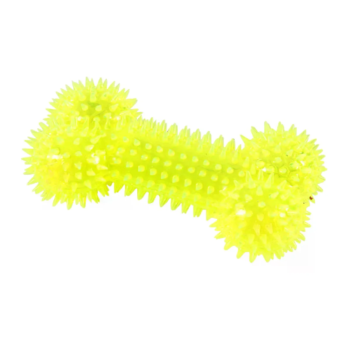 Comparer les prix de Jouets à mâcher pour chiens, jouets couineurs en caoutchouc, amusants, en forme d'épine, en TPR, pour molaires, pour chiens, entraînement interactif, nettoyage des dents~05542