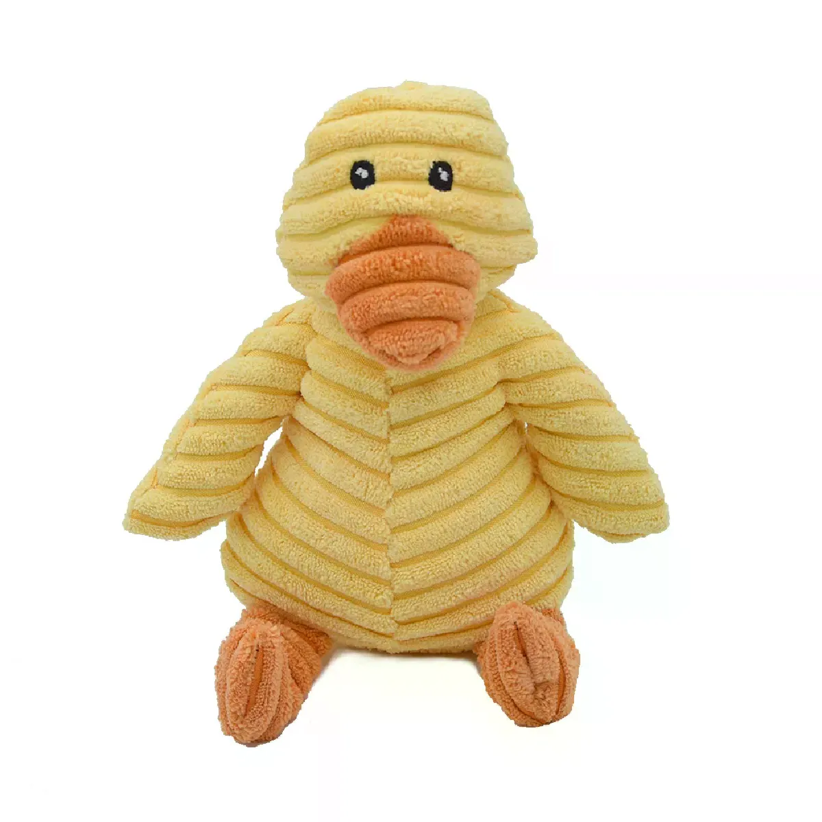 Jouet en peluche pour chien, jouet à mâcher, résistant à l'usure, couineur, mignon, en forme de renard, interactif, pour chiots de taille moyenne et grande~07687