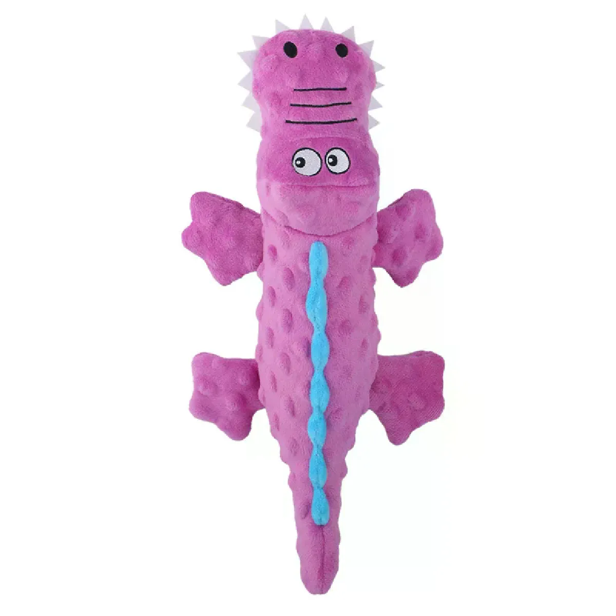 Meilleurs prix pour Jouet couineur en peluche douce pour chien, jouet à mâcher en forme de crocodile pour petits et grands chiens et chats, mignon et interactif, durable~04594
